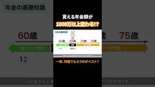 【知らないと損！】年金受給の年齢！60歳・65歳・70歳・75歳のうち最も年金を受給できる年齢は？