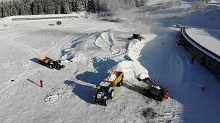 Déploiement de la piste \