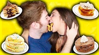 TASTING CRAZY PANCAKES with THE GABBIE SHOW!