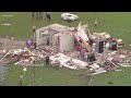 New images of damage after tornadoes hit North Texas area