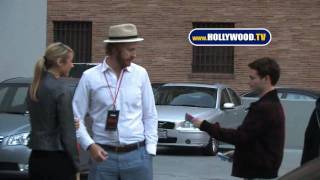 Christopher Masterson And Stacy Keibler At The Standard
