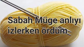 ✅Çok kolay ✅Basitin Basiti ✅iki şiş örgü modeli ✅Düşman Çatlatan ✅ 3 günde yelek örebilirsiniz✅