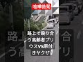 【喧嘩勃発】路上で殴り合う高齢者プリウスvs原付きヤクザ！！ 北川景子 プリウスミサイル コント動画 あおり運転 煽り運転