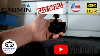 Garmin Dash Cam 66W Physical Installation (English)