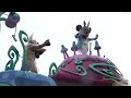 ºoº 雨の日バージョン ディズニーランド イースター 2016 ヒッピティ・ホッピティ・スプリングタイム パレード disney easter parade with rain coat