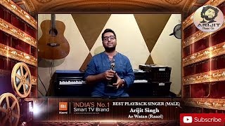 Arijit Singh | Star Screen Awards | 2018 | Best Playback Singer Male | Full Video | Live | 2019 | HD