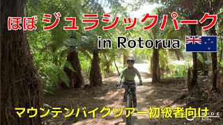 【MTBツアー特別編】ジュラシックパーク感ある大自然の中をマウンテンバイクで！走り終わった後はプライベートスパでまったり♨️