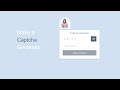 Make Captcha Generator in JavaScript