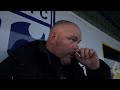 post match jim bentley after radcliffe defeat