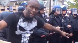 Some Freddie Gray Protesters Get Destructive In Baltimore