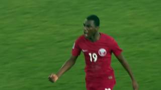 Almoez Ali fires Qatar into the lead!