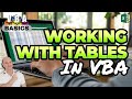 The Secret To Creating Excel Tables With VBA + Free Cheat Sheet