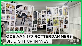 Ode aan 177 Rotterdammers in nieuwe expositie Allemaal uit Rotterdam bij DIG IT UP | KUNST \u0026 CULTUUR