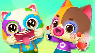 Copy Me Song | Learn Colors with Daddy | Nursery Rhymes & Kids Songs - MeowMi Family Show