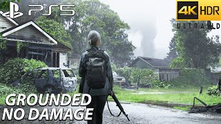 The Last of Us 2 PS5 Aggressive & Stealth Gameplay - HILLCREST ( GROUNDED / NO DAMAGE ) | 4K/60FPS .