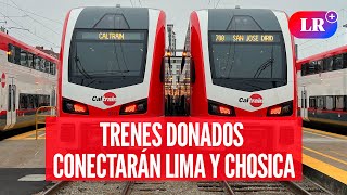 EE.UU.: TRENES Caltrain de ruta LIMA-Chosica llegarían a PERÚ en abril de 2025 #NewsLR