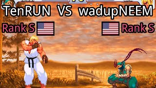 Street Fighter III: 3rd Strike: TenRUN (US, Rank S)  vs wadupNEEM (US, Rank S)