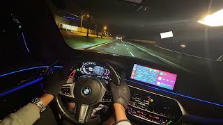 EARLY MORNING THRILL Ride in My 2021 BMW M550i xDrive