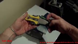 NRS Co-pilot  Knife ,HOW TO Install TO A  PFD life jacket..