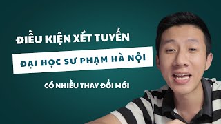 Điều kiện xét tuyển vào đại học sư phạm hà nội HNUE 2026 | Biquyetdodaihoc