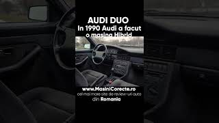 AUDI DUO - Prima Masina Hibrid Produsa de Audi, in 1990 - masinicorecte.ro