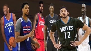 NBA2K 2016 Minnesota Timberwolves VS Philadelphia 76ers: Towns Is A Beast!