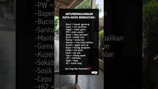 Arti/kepanjangan kata-kata singkatan #edukasi #storywa #quotes #shorts #viralvideo