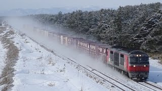 レッドベア　札幌タ行　長万部駅～静狩駅間 (2016/03/12)