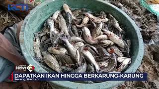 Warga Berbondong-bondong Berburu Ribuan Ikan yang Mendadak Mabuk di Banten #SeputariNewsPagi 02/12