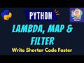 Python Lambda, Map & Filter Function Tutorial For Beginners