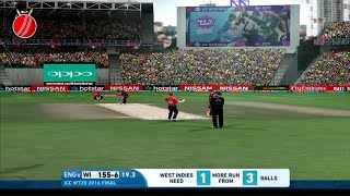 World T20 2016 Final | Carlos Brathwaite 4 Sixes | England vs West Indies | English Highlights