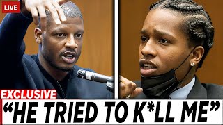 ASAP Rocky REACTS To ASAP Relli Snitching On Him In Court!? (LIVE FOOTAGE)