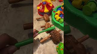 Funny wooden frog wooden sound