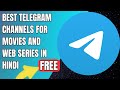 Best Telegram channels for movies and web series in Hindi