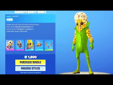 *NEW* CORN Peely BUNDLE..! Fortnite Battle Royale - YouTube