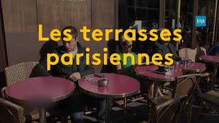 Les terrasses des cafés et balade parisienne à travers les époques | Franceinfo INA