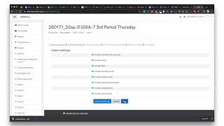 Moodle Tip - How to Import Content Between Courses