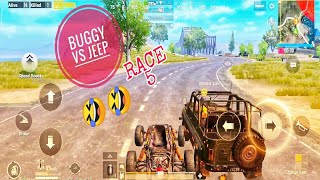 PUBG MOBILE | Buggy vs JEEP (UAZ) Race | Challenge