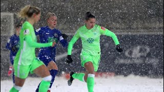 Wolfsburg siegt gegen Turbine und den Schnee