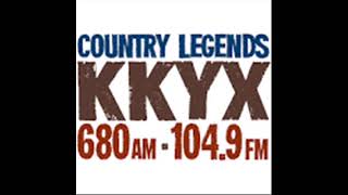 Diexismo DX, KKYX Country Legends 680 kHz, San Antonio Texas (grabado en CDMX).