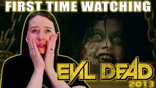 EVIL DEAD (2013) | First Time Watching | MOVIE REACTION | She's So Creepy Looking!!!