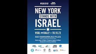 10-9-2023 NY Stands with Israel Rally