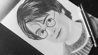 Harry Potter Sketch | Daniel Radcliffe | Timelapse Sketch | Juzt Art
