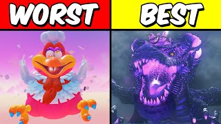 Ranking EVERY Boss Fight In Super Mario Odyssey!