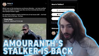 Amouranth Stalker Situation Update | MoistCr1TiKaL Reacts