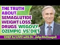 The Truth About Semaglutide Weight Loss Drugs (Wegovy, Ozempic) vs. Diet with Dr. John McDougall, MD