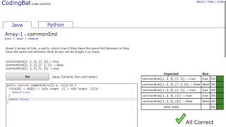 Java programming: Arrays without loops example
