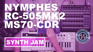 Nymphes, RC-5050MKII Synth Jam -- Friday Fun