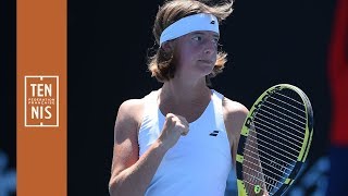 Australian Open 2019 : Manon Léonard en quart ! | FFT