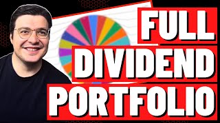 My Full DIVIDEND Portfolio Revealed (24 Positions)